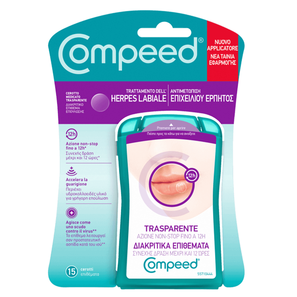 Compeed Herpes Labiale 15 Cerotti